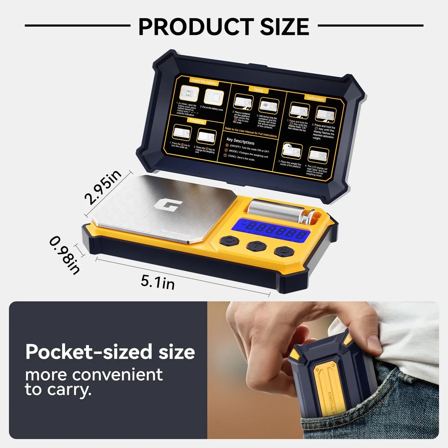PrecisionX Pocket Scale
